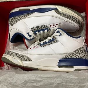 Jordan 3 True Blue Size 10.5